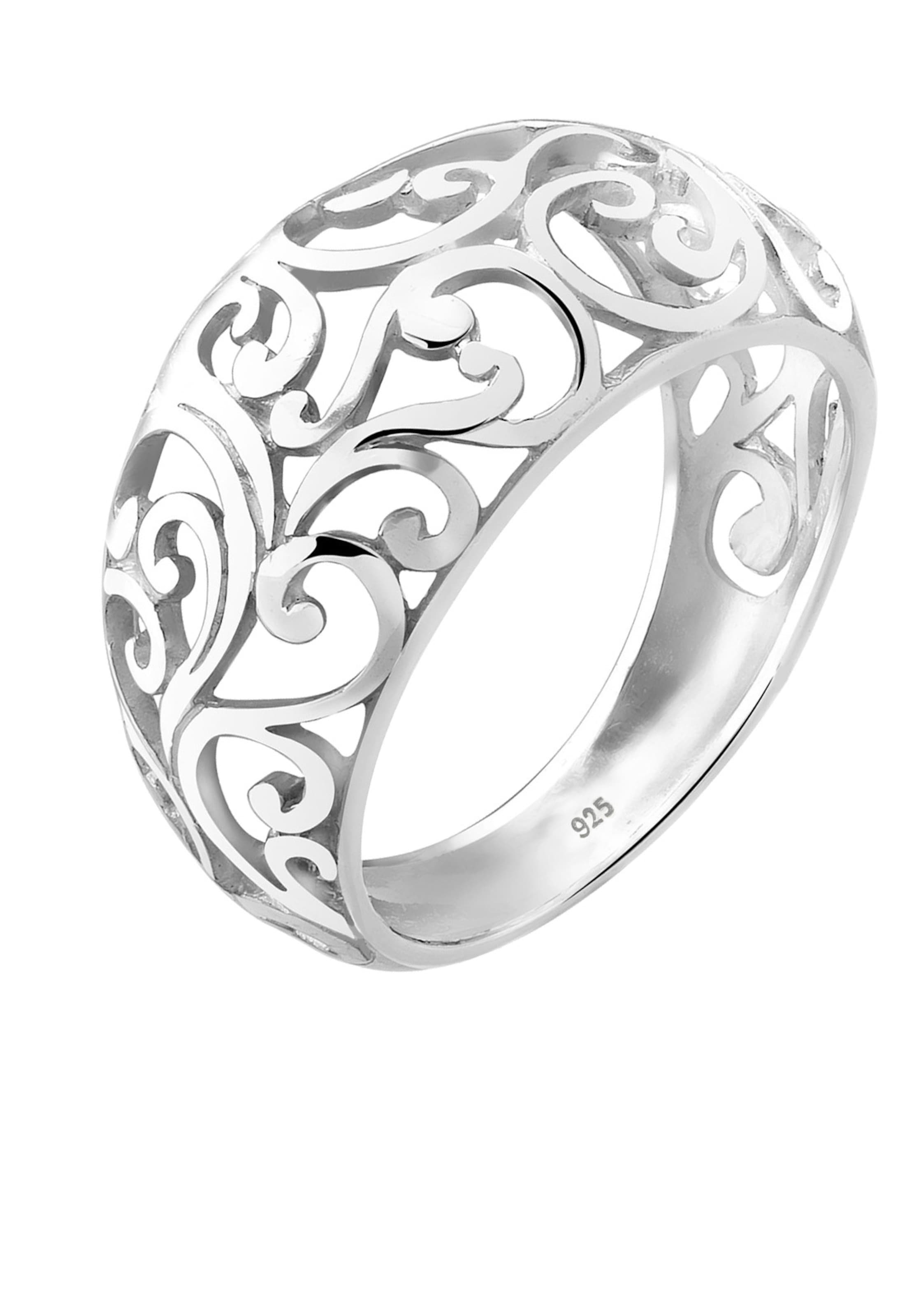 ELLI Ring in Silber: Vorderseite