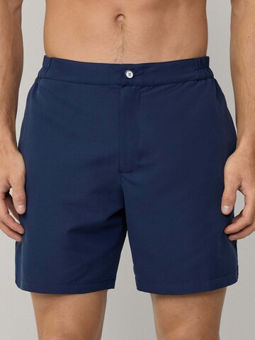 Shorts de bain Hackett London en bleu : devant