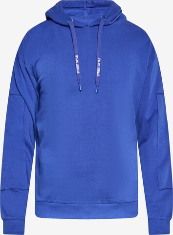 boline Sweatshirt in Blauw: voorkant