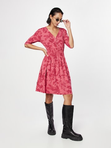 Ragwear Платье 'TWISTTY' в Ярко-розовый