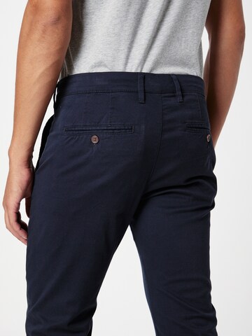 Regular Pantalon chino 'Rafle' INDICODE JEANS en bleu