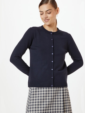 Sisley Knit Cardigan in Blue: front