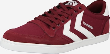 Hummel High-Top Sneakers 'Slimmer Stadil' in Red: front