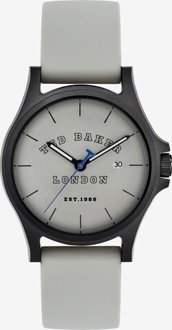 Ted Baker Analoog horloge ' Irby ' in Grijs: voorkant