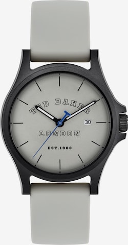 Ted Baker Analoog horloge ' Irby ' in Grijs: voorkant