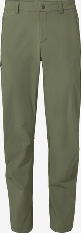 VAUDE Regular Outdoorhose 'Farley' in Grün: predná strana