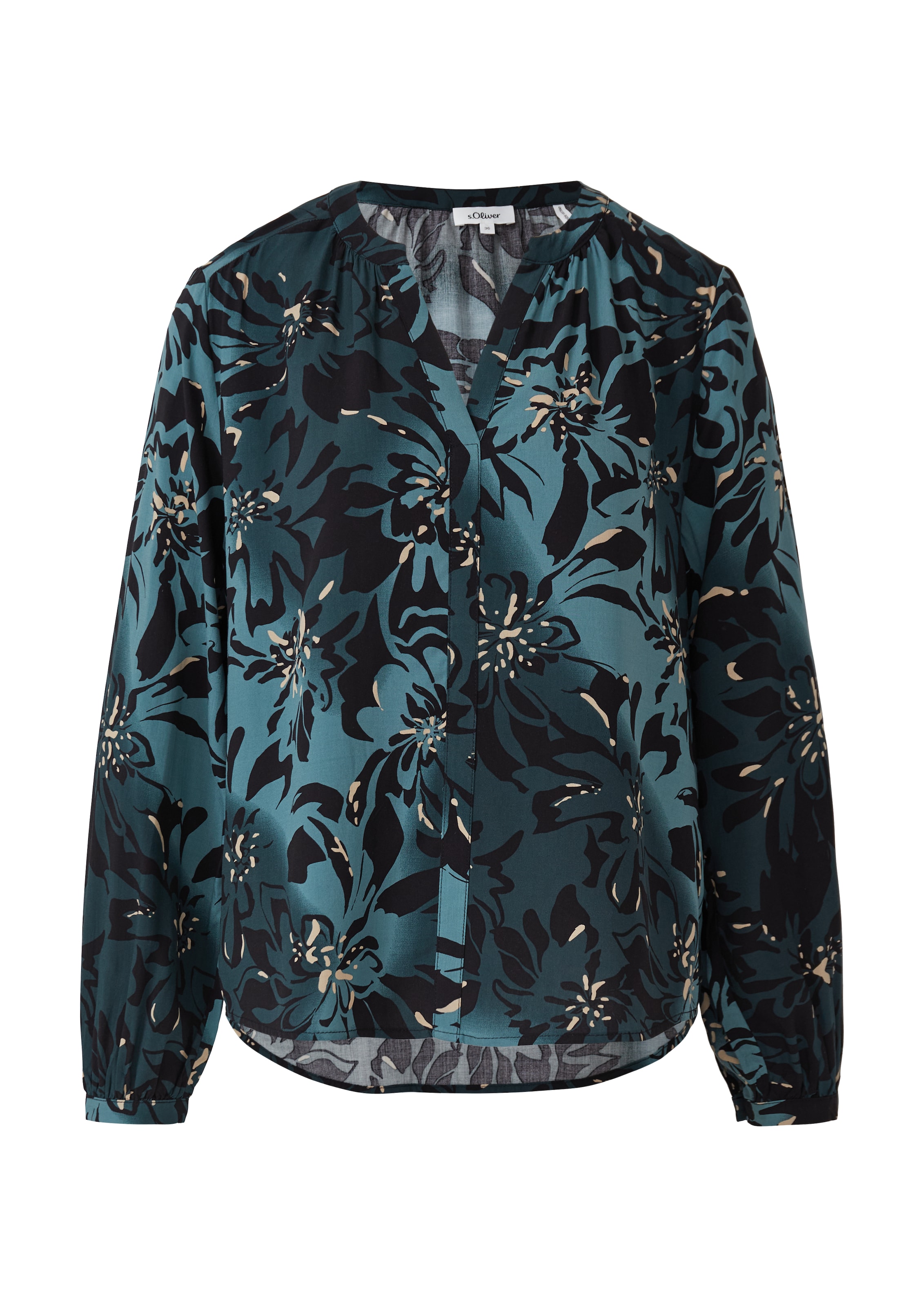 s.Oliver Блузка в Зеленый: спереди