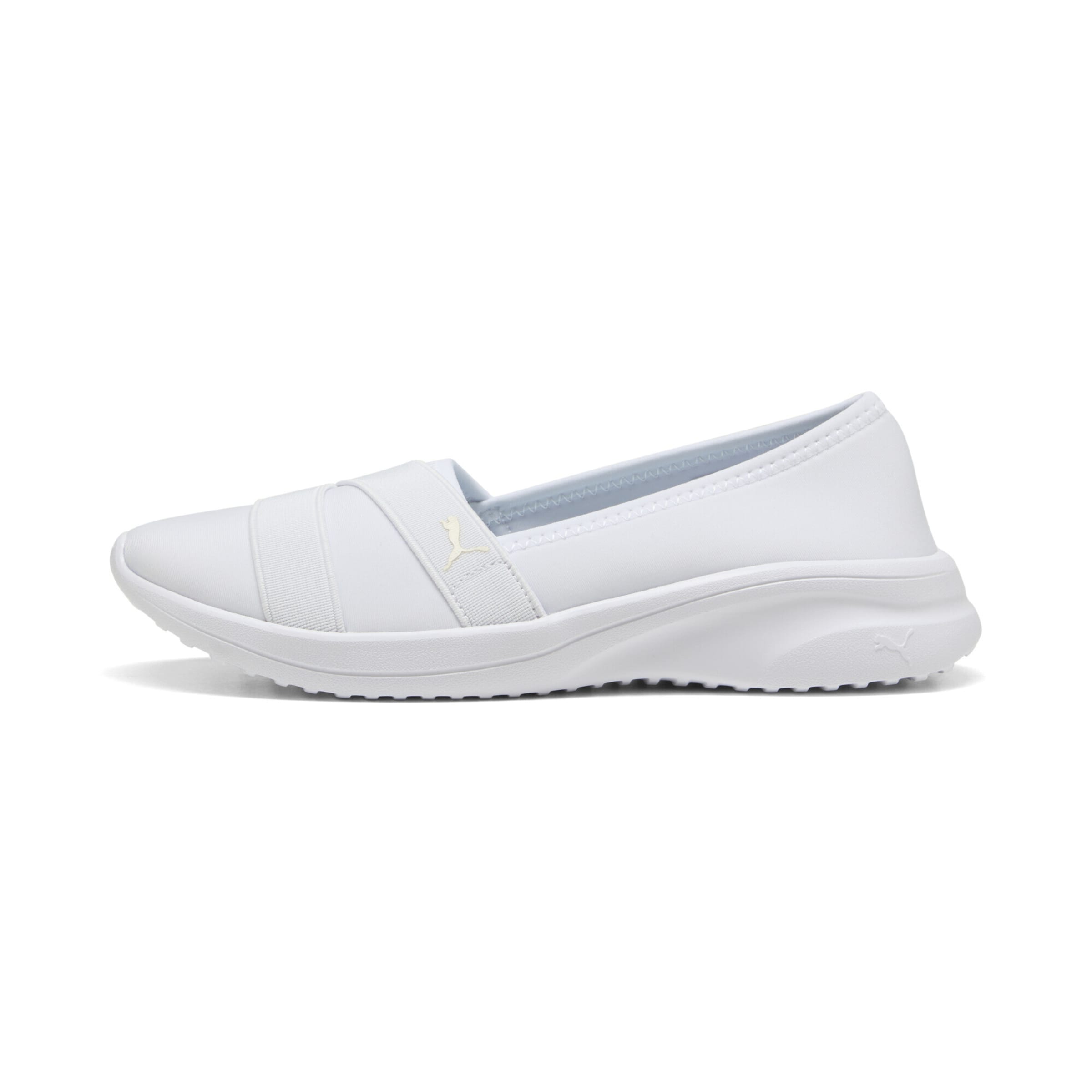 PUMA Slip On in Weiß: Vorderseite