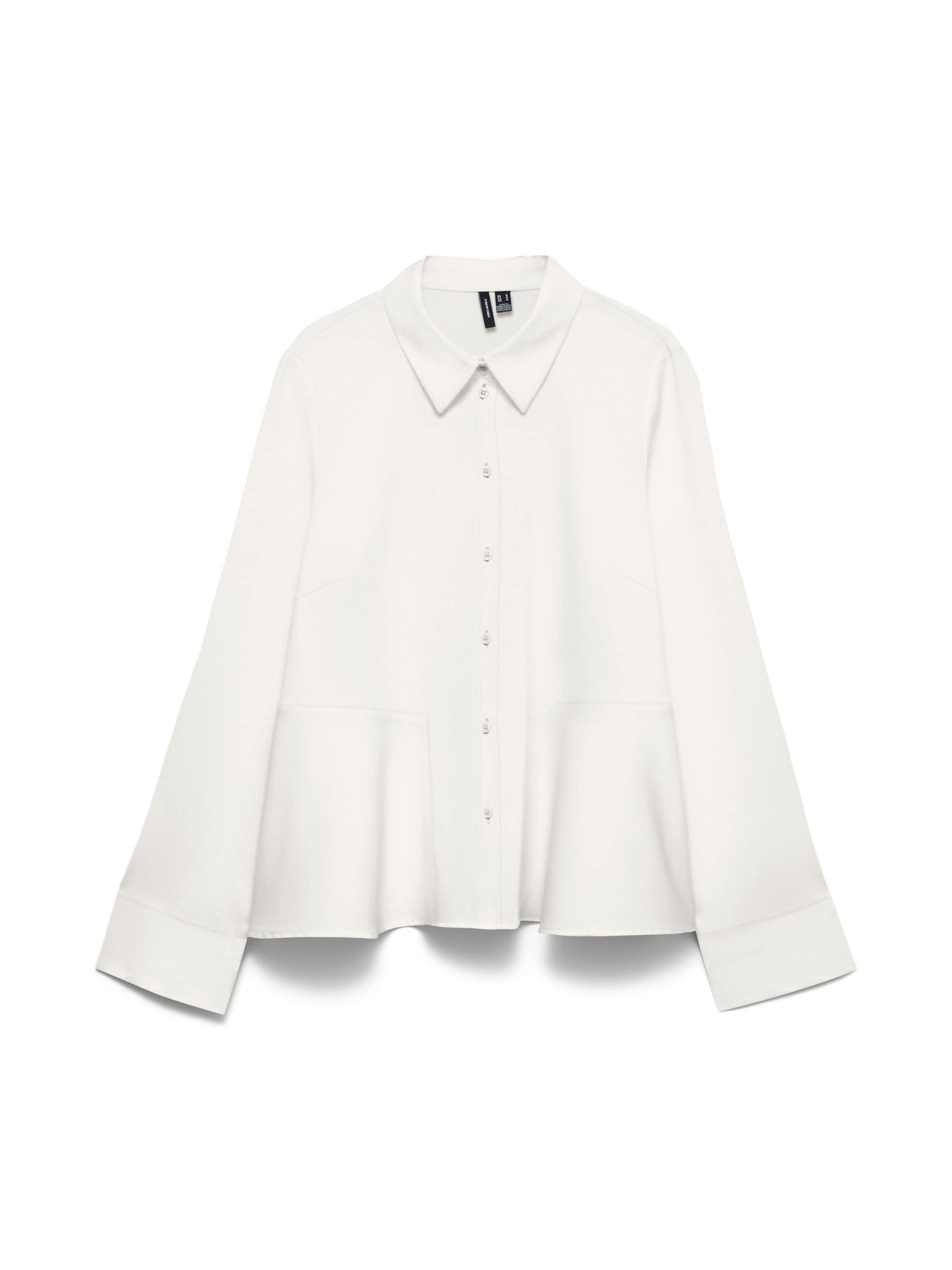 VERO MODA Blusa 'VMZima' en XL en blanco, Vista del producto