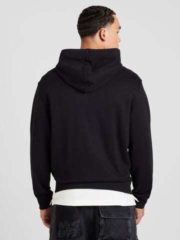 Calvin Klein Jeans Ζακέτα φούτερ σε μαύρο