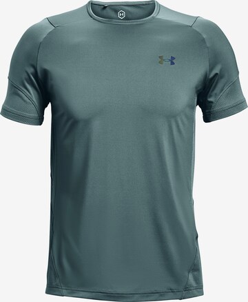 T-Shirt fonctionnel UNDER ARMOUR en bleu : devant