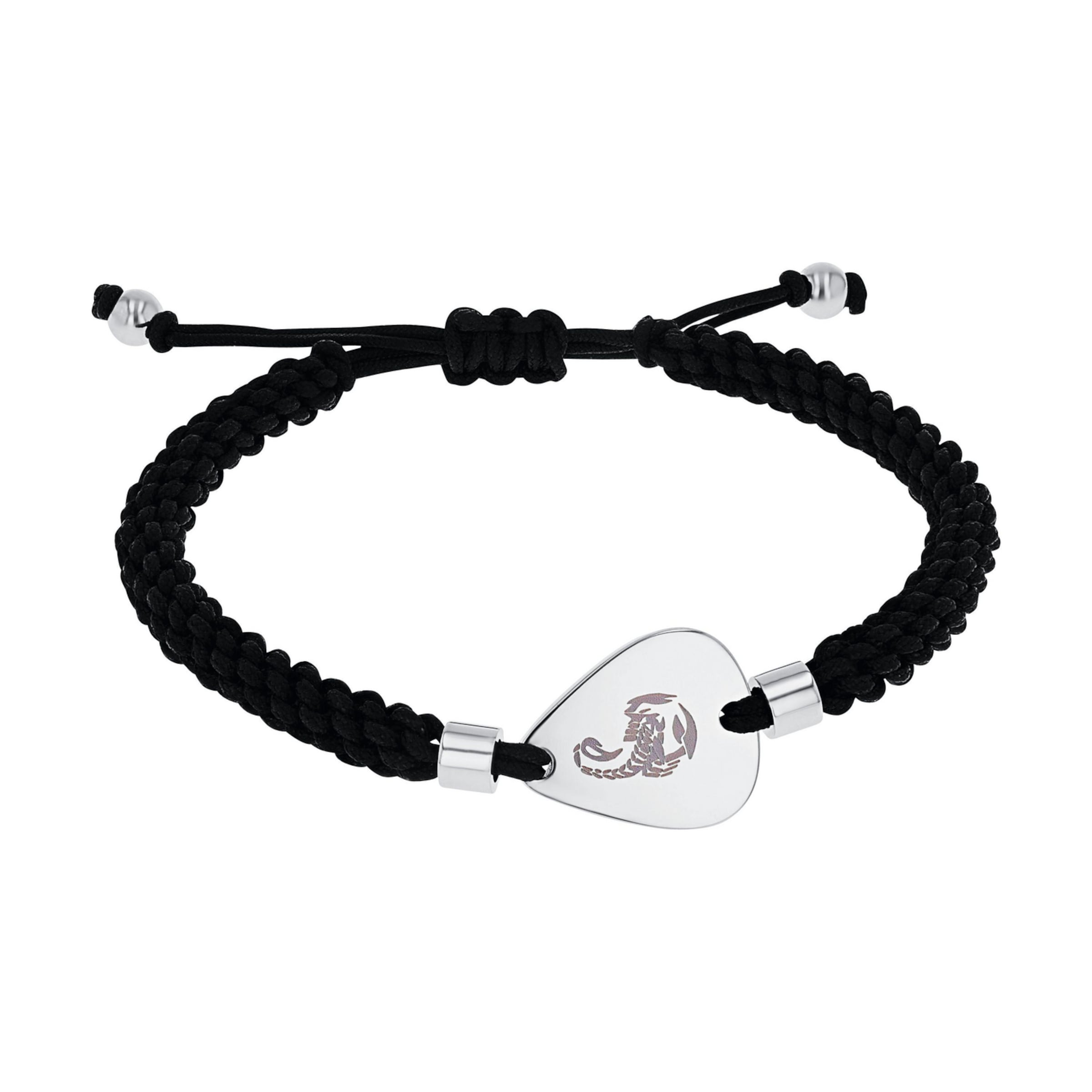 AMOR Bracelet 'Scorpion' in Black: front