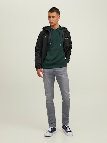 JACK & JONES Slimfit Τζιν 'Glenn' σε γκρι