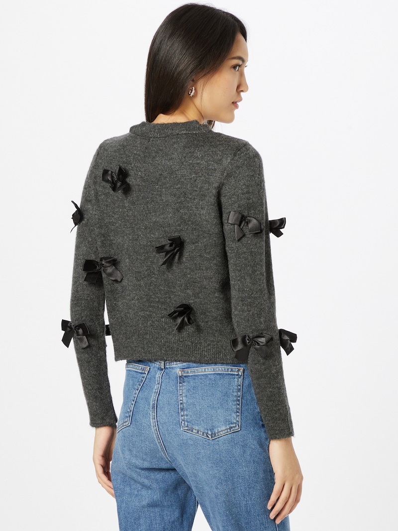 Women Clothing ONLY Fine-knit sweaters Dark Grey