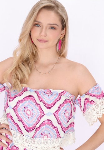 IZIA - Vestido 'Festival' en rosa