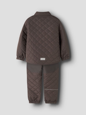NAME IT Regular fit Functioneel pak 'NMNChilly' in Bruin