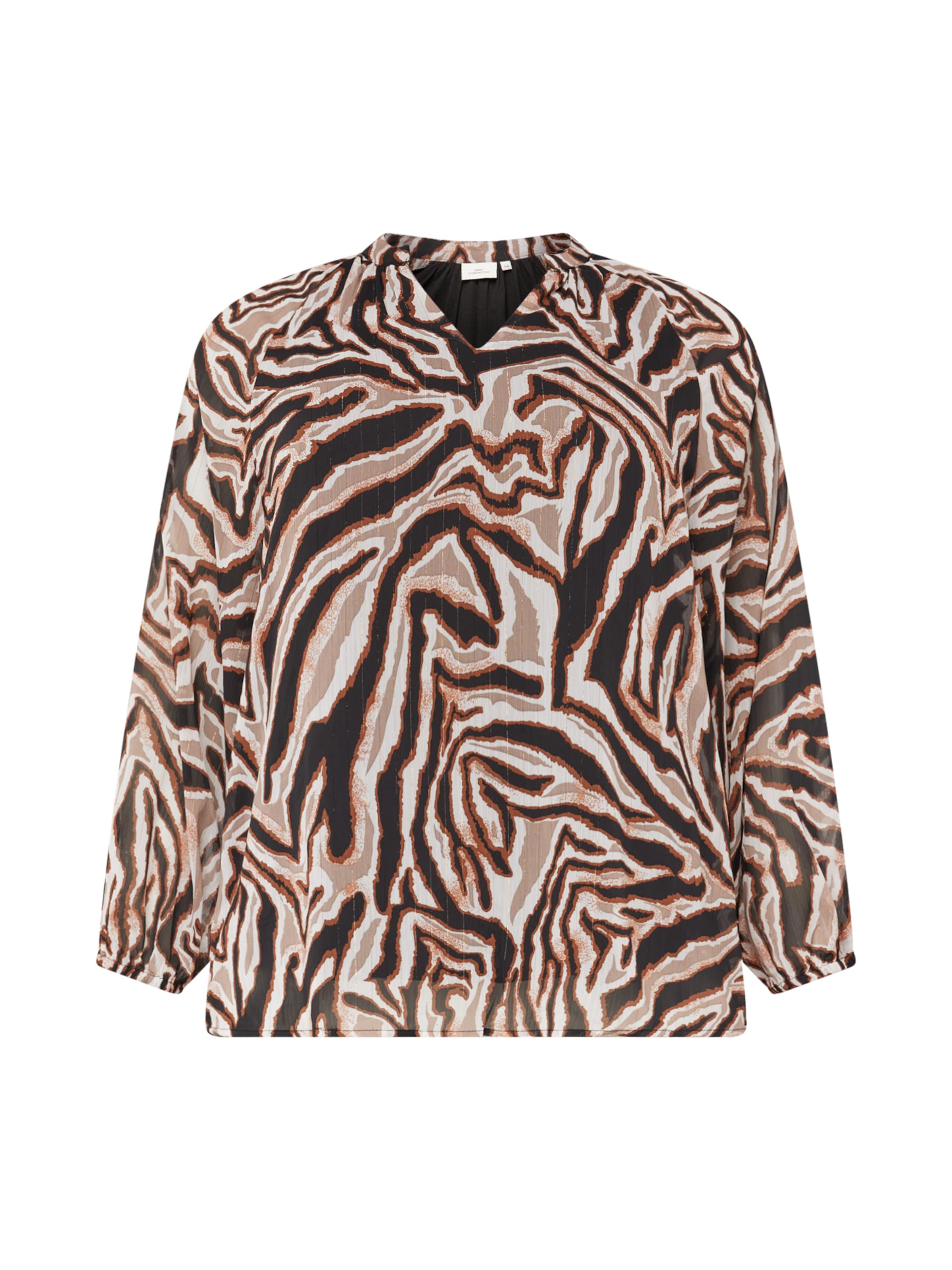 ONLY Carmakoma Bluse 'KAIA' in Schwarz: Vorderseite