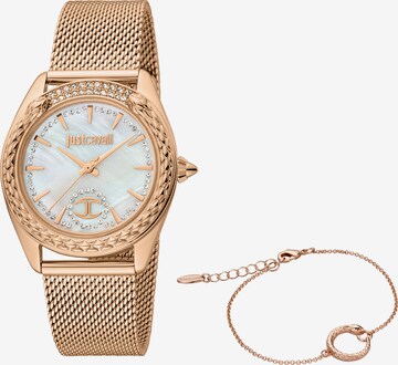 Just Cavalli Time Analog Watch in Pink: front