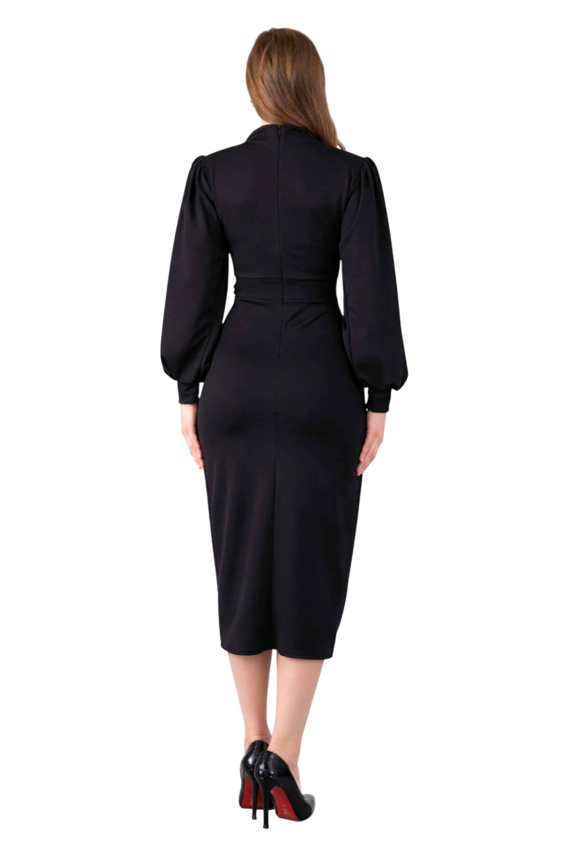 WOMAN VISION Kleid in Schwarz