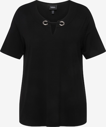 Ulla Popken Shirt in Black: front