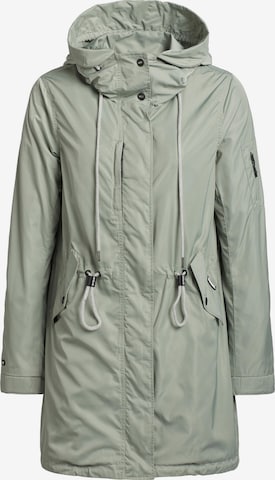 khujo Between-Seasons Parka 'Dayes' in Green: front