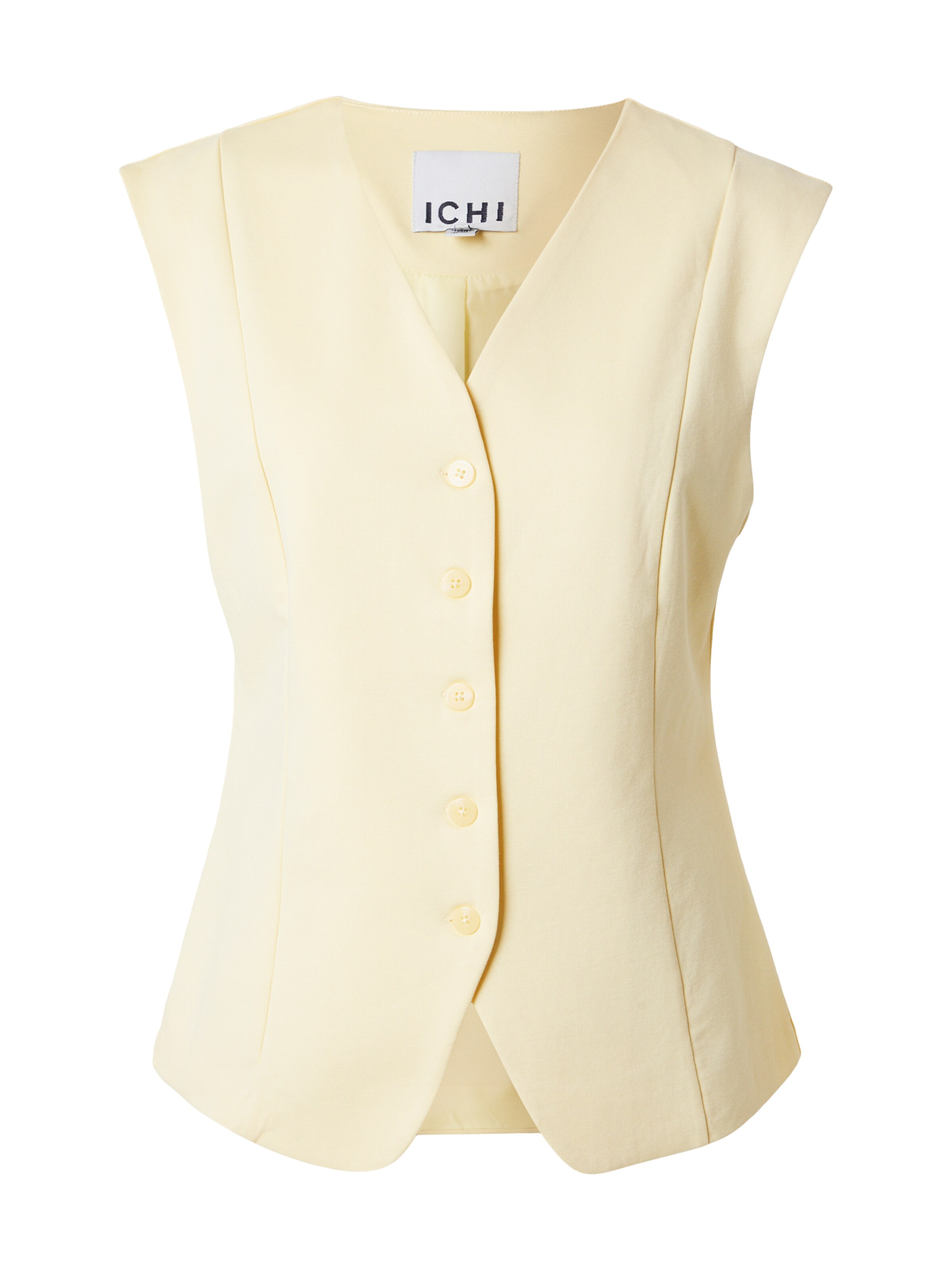 ICHI Vesta k obleku 'IHKATE' – žlutá: přední strana