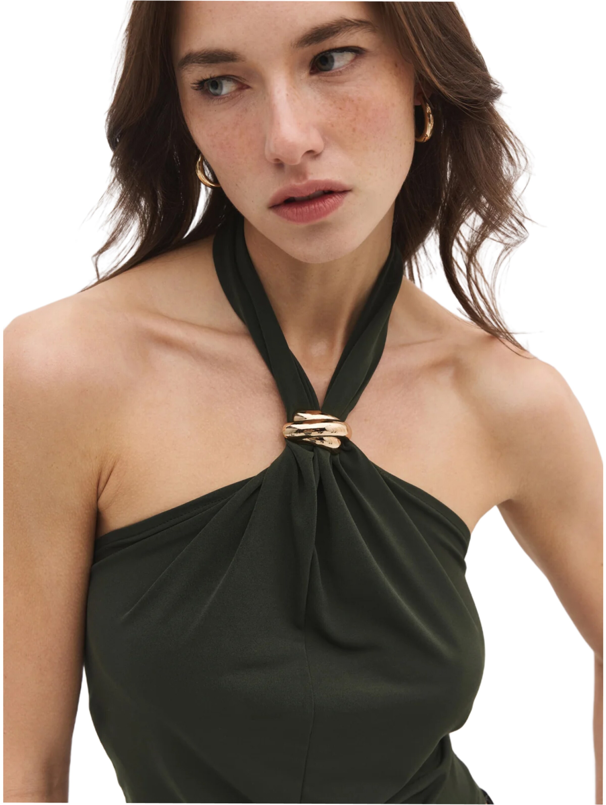 No Matter What Top in Grün