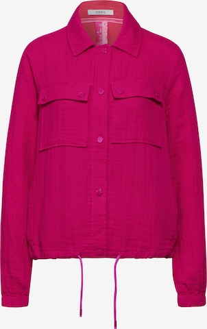 CECIL Between-Season Jacket in Pink: front