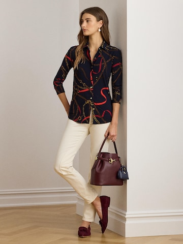 Lauren Ralph Lauren Blúzka 'CLASSIC' - Modrá