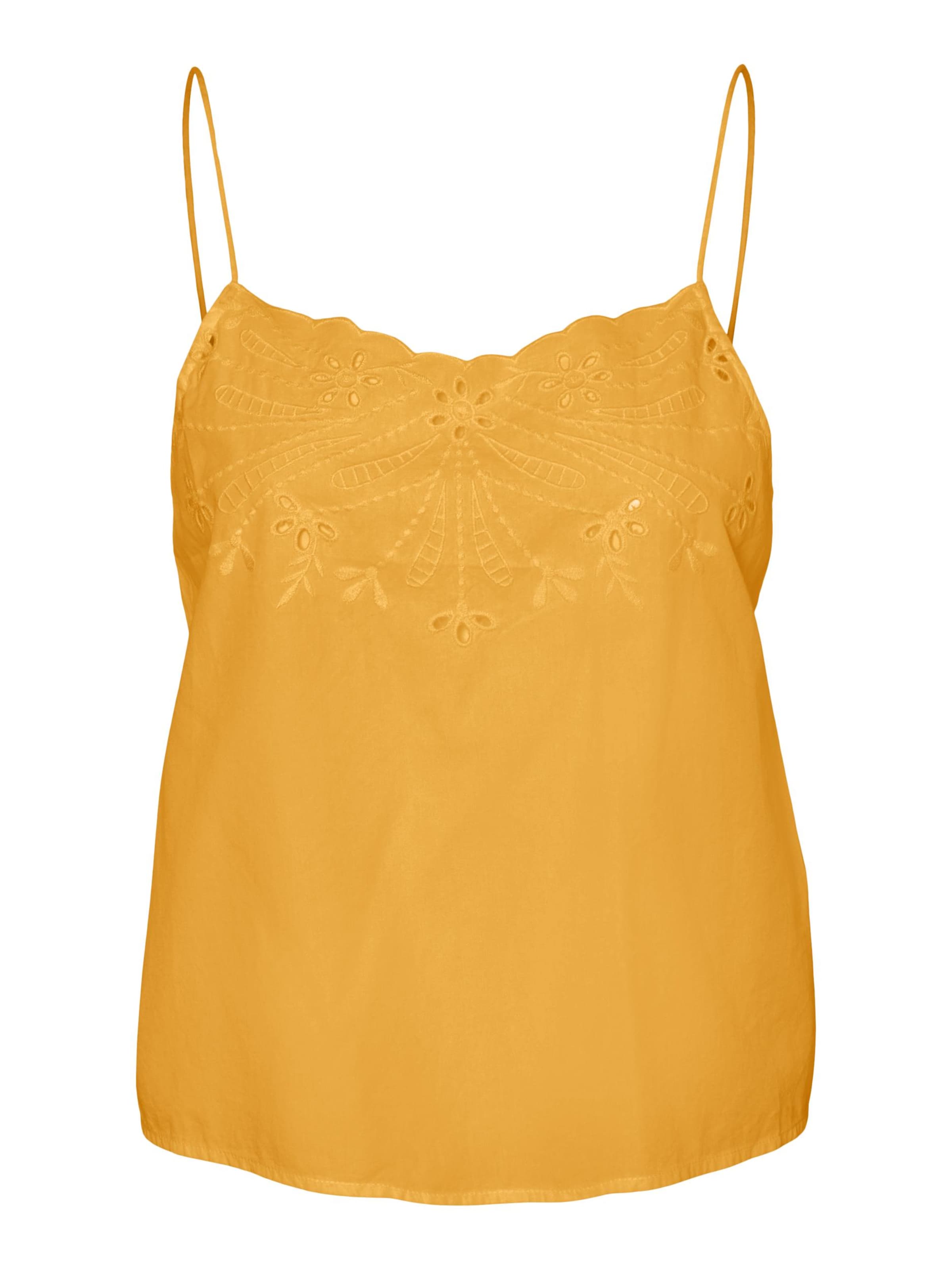 oranžs VERO MODA Blūze 'KENDA': no priekšpuses