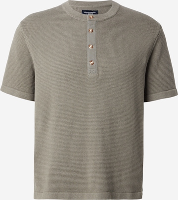 Abercrombie & Fitch Pulover | zelena barva: sprednja stran