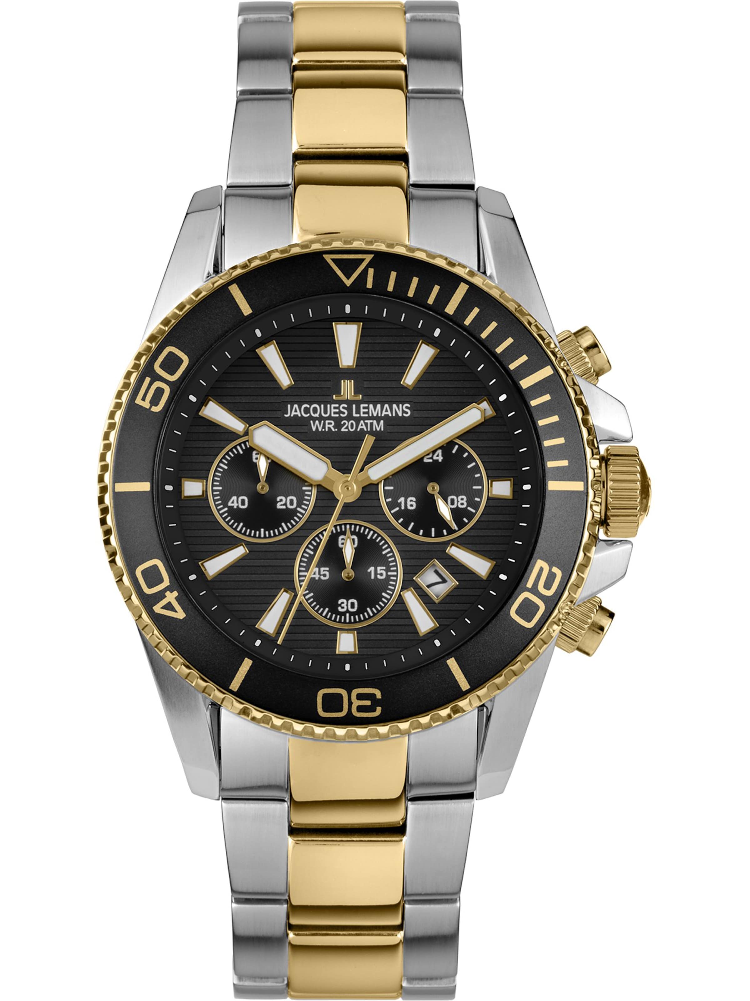 Jacques Lemans Analog Watch in Silver: front