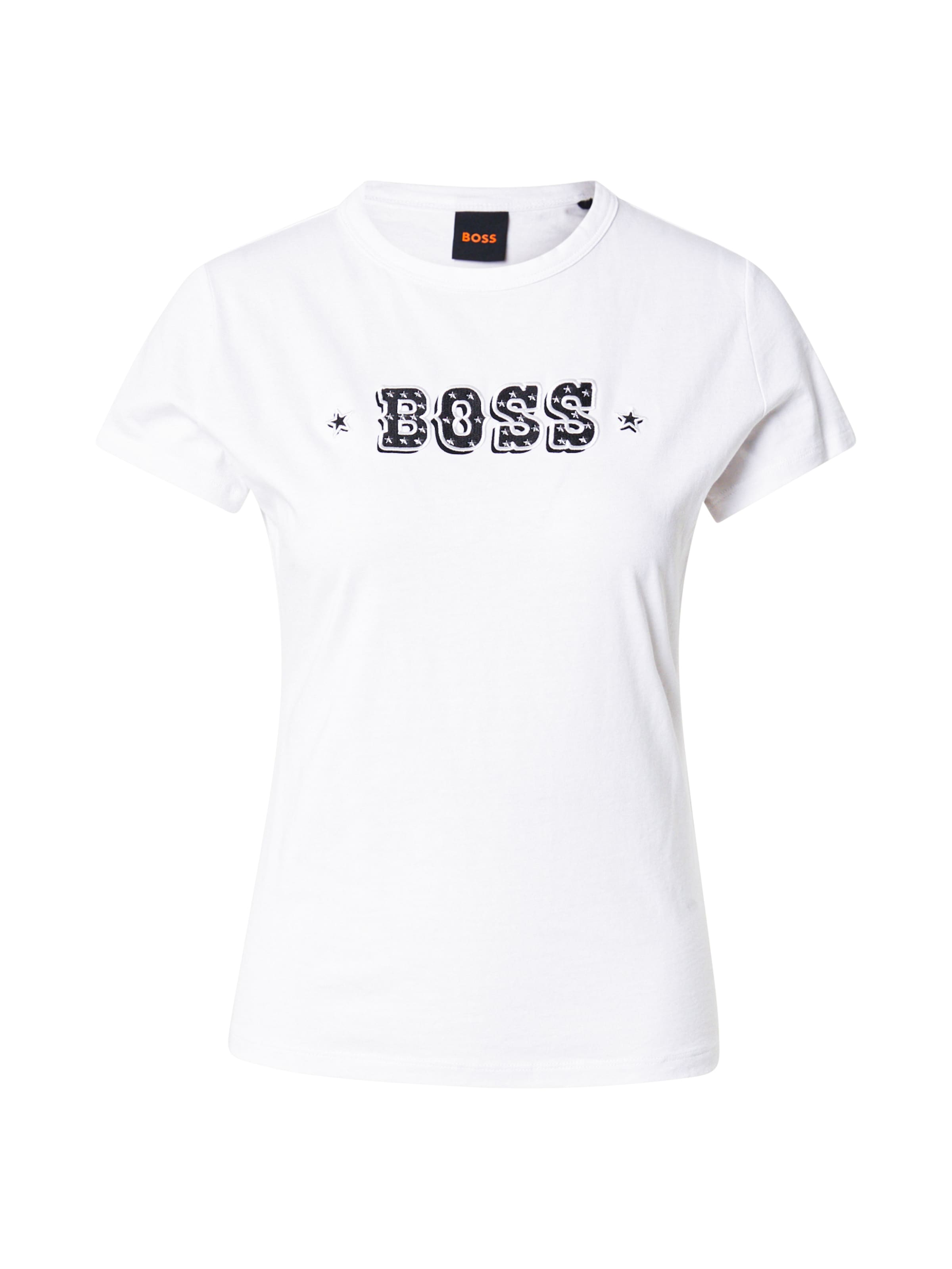 BOSS - Camiseta 'C_Endora_1' en blanco: frente