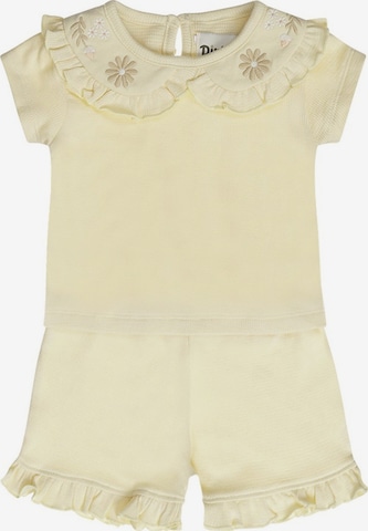 Dirkje Set '2 pc set, Top, Shorts' in Beige: voorkant