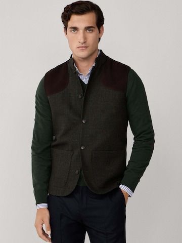 Hackett London Vest in Green: front