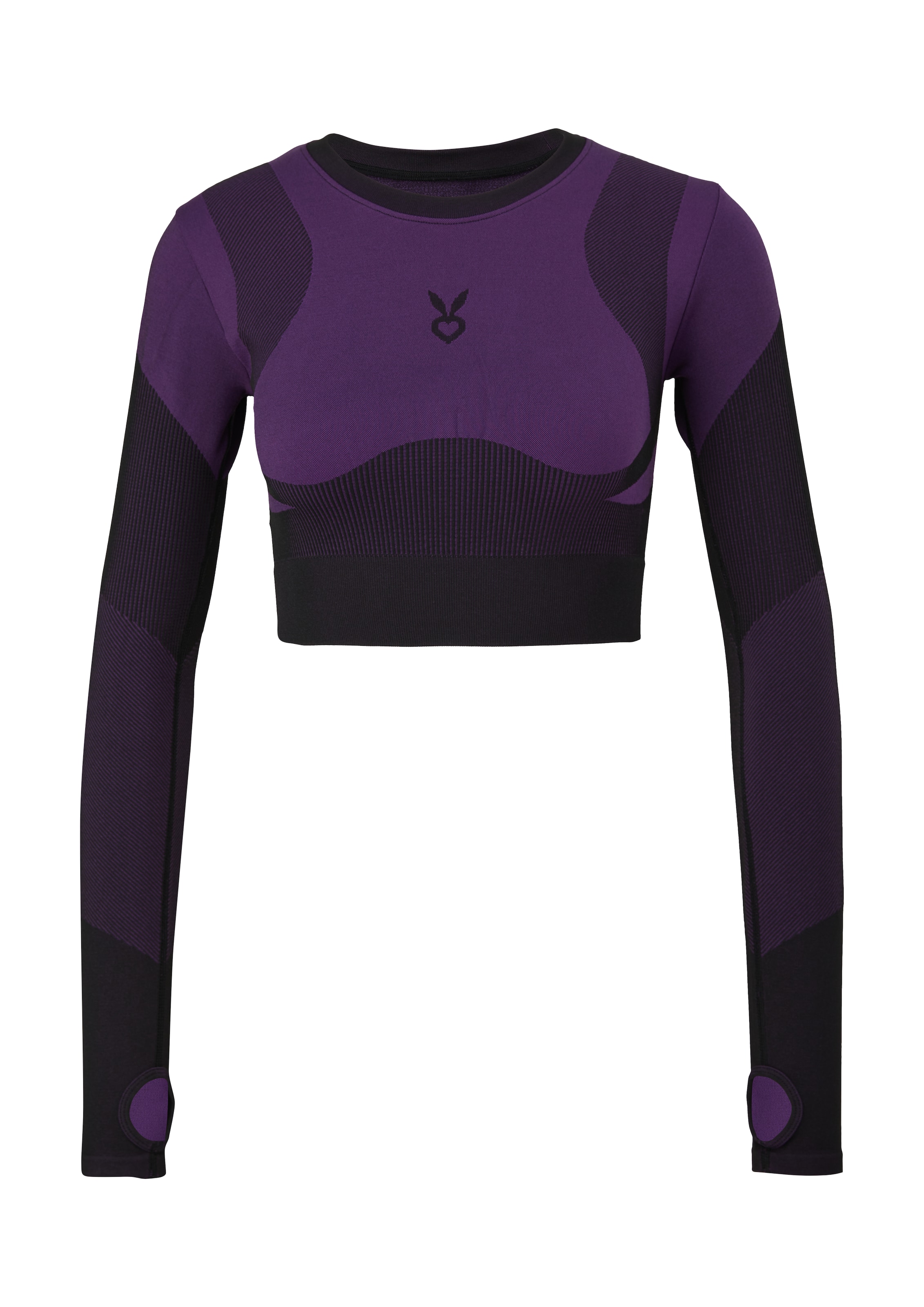 QS Shirt in Lila: Vorderseite