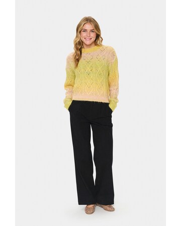 SAINT TROPEZ Pullover i gul