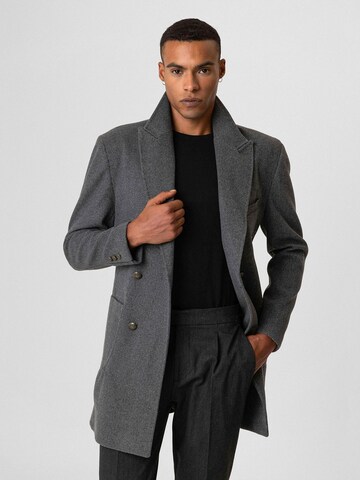 Antioch Between-Seasons Coat 'Bratislava' in Grey: front