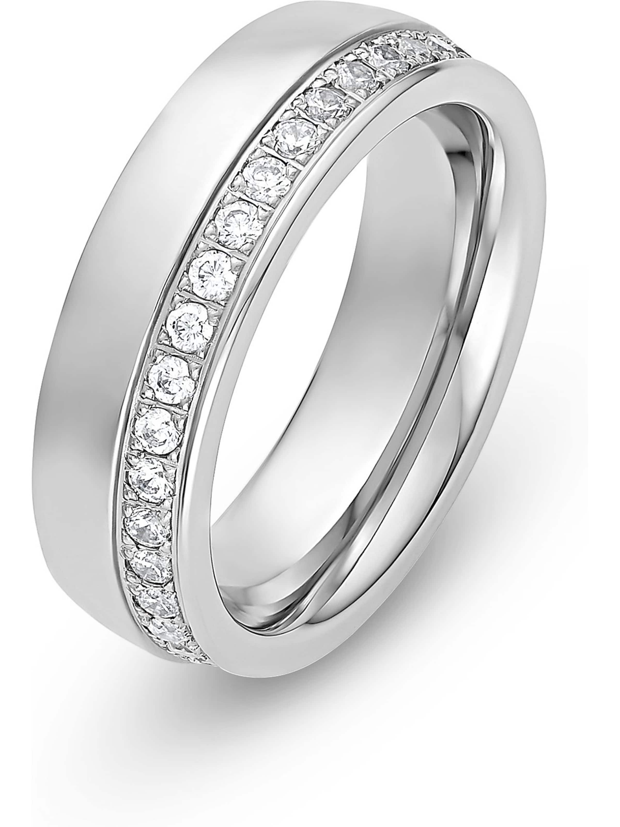 CHRIST Ring in Silber: Vorderseite