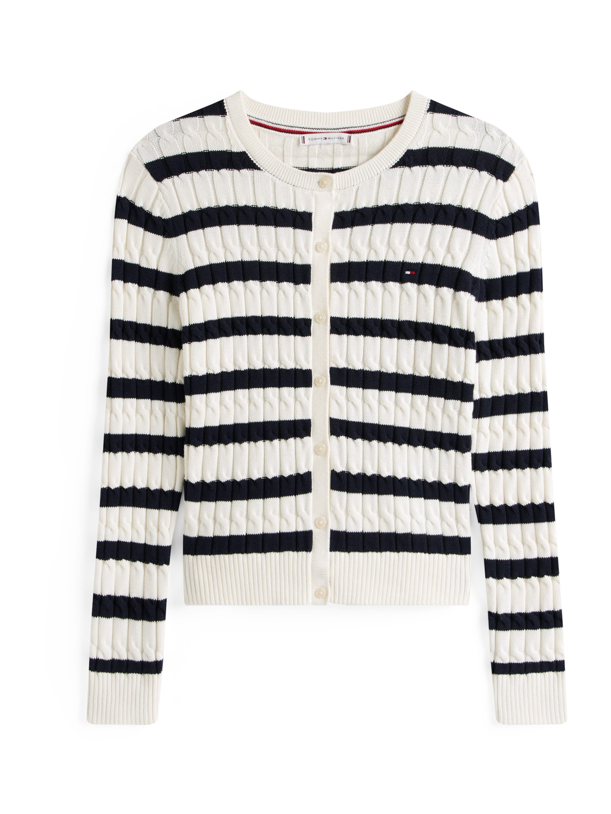 TOMMY HILFIGER Cardigan i hvid: forside
