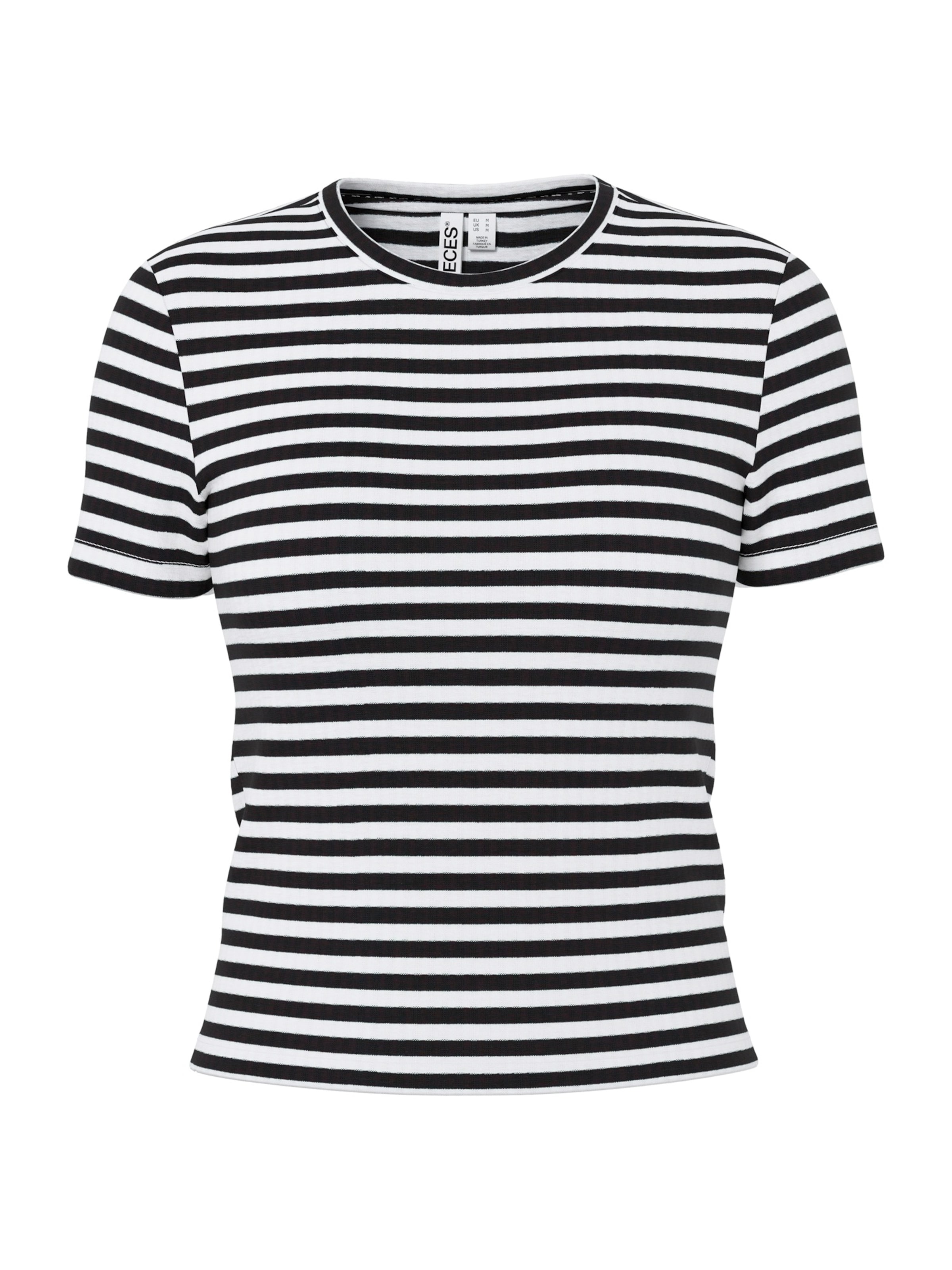 PIECES Shirt 'PCLaya Baby' in Black: front