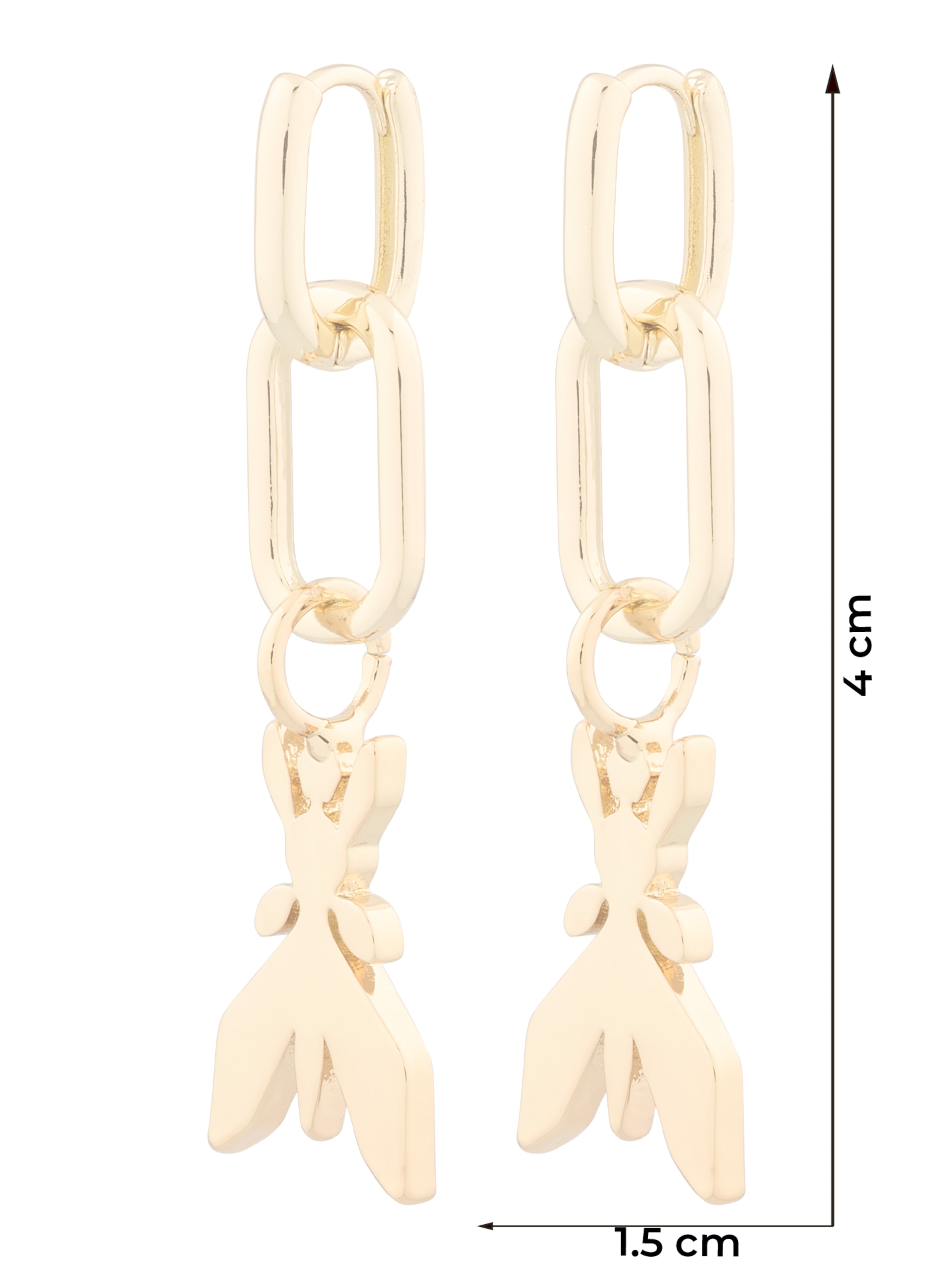 Boucles d'oreilles PATRIZIA PEPE en or