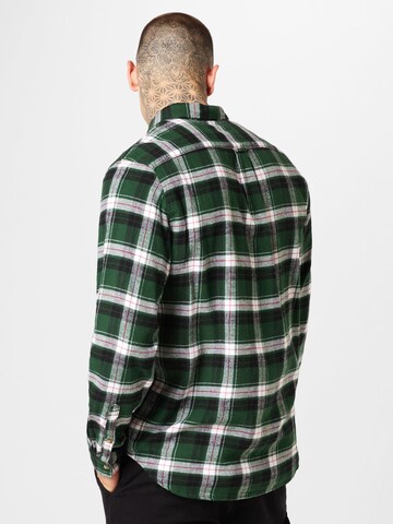 Cotton On Regular fit Button Up Shirt 'CAMDEN' in Green