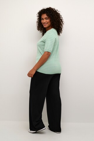 KAFFE CURVE - Jersey 'Malia' en verde