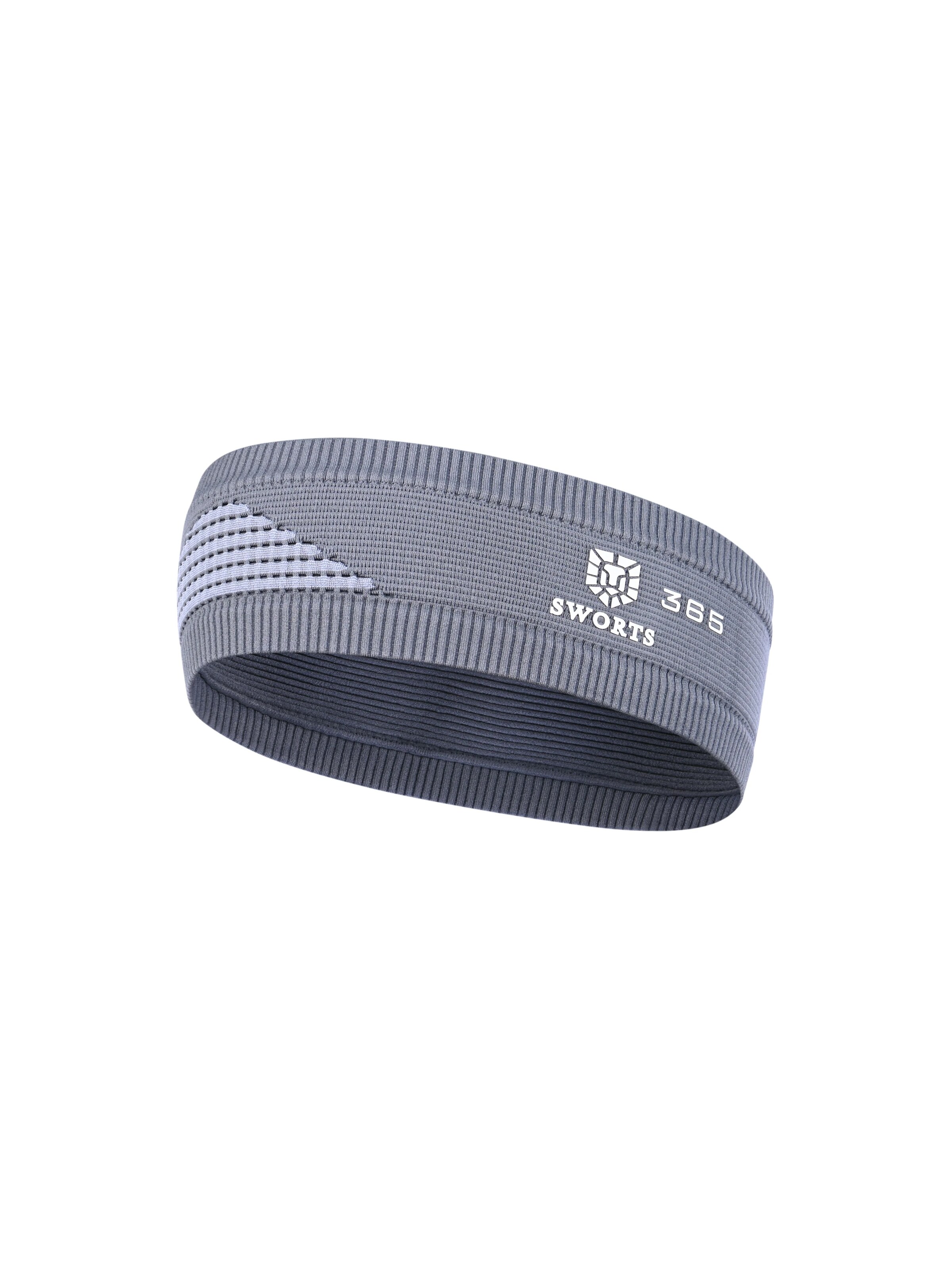 SWORTS Athletic Headband '365 Running Headband' in Silver: front