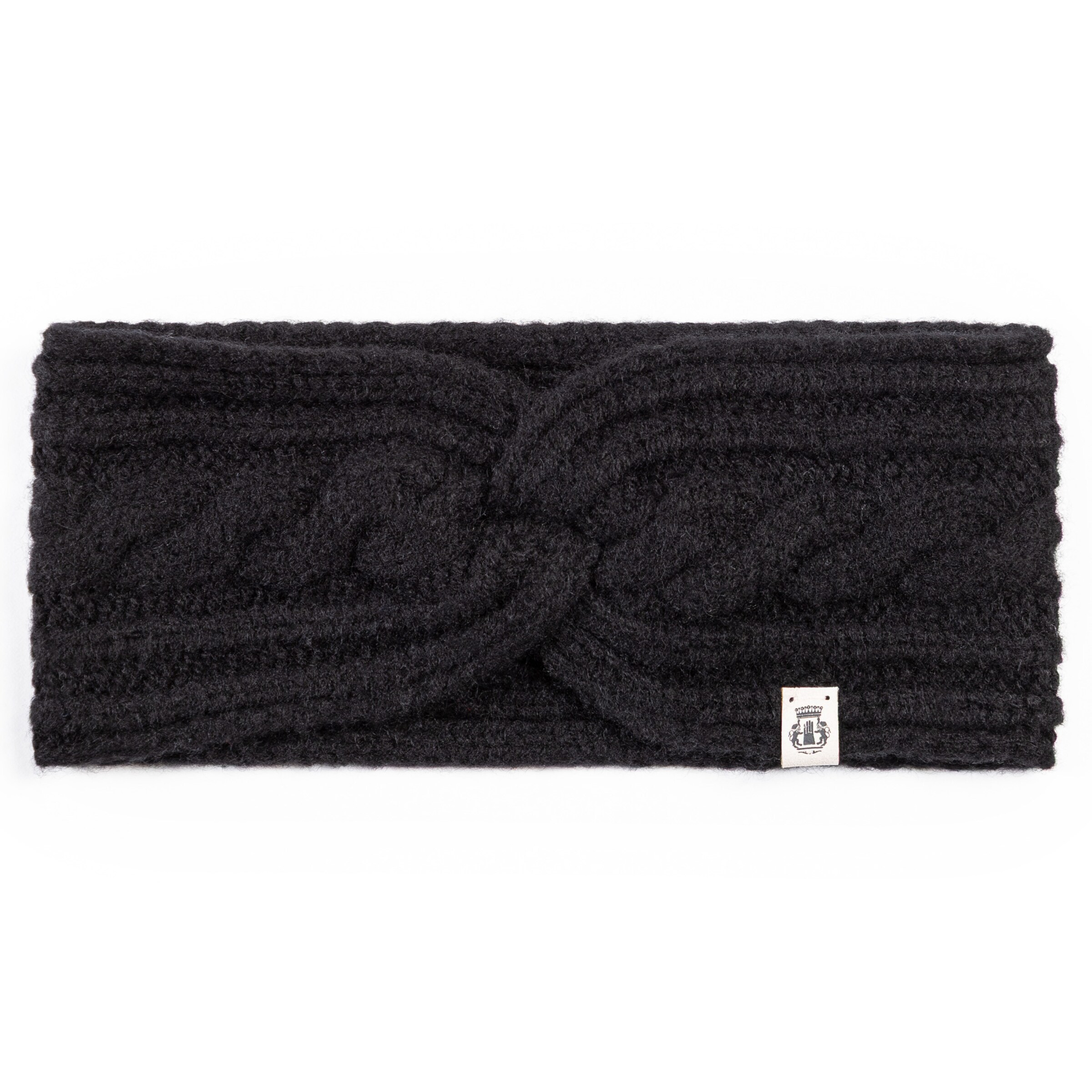 Roeckl Headband 'CABLED CHARM' in Black