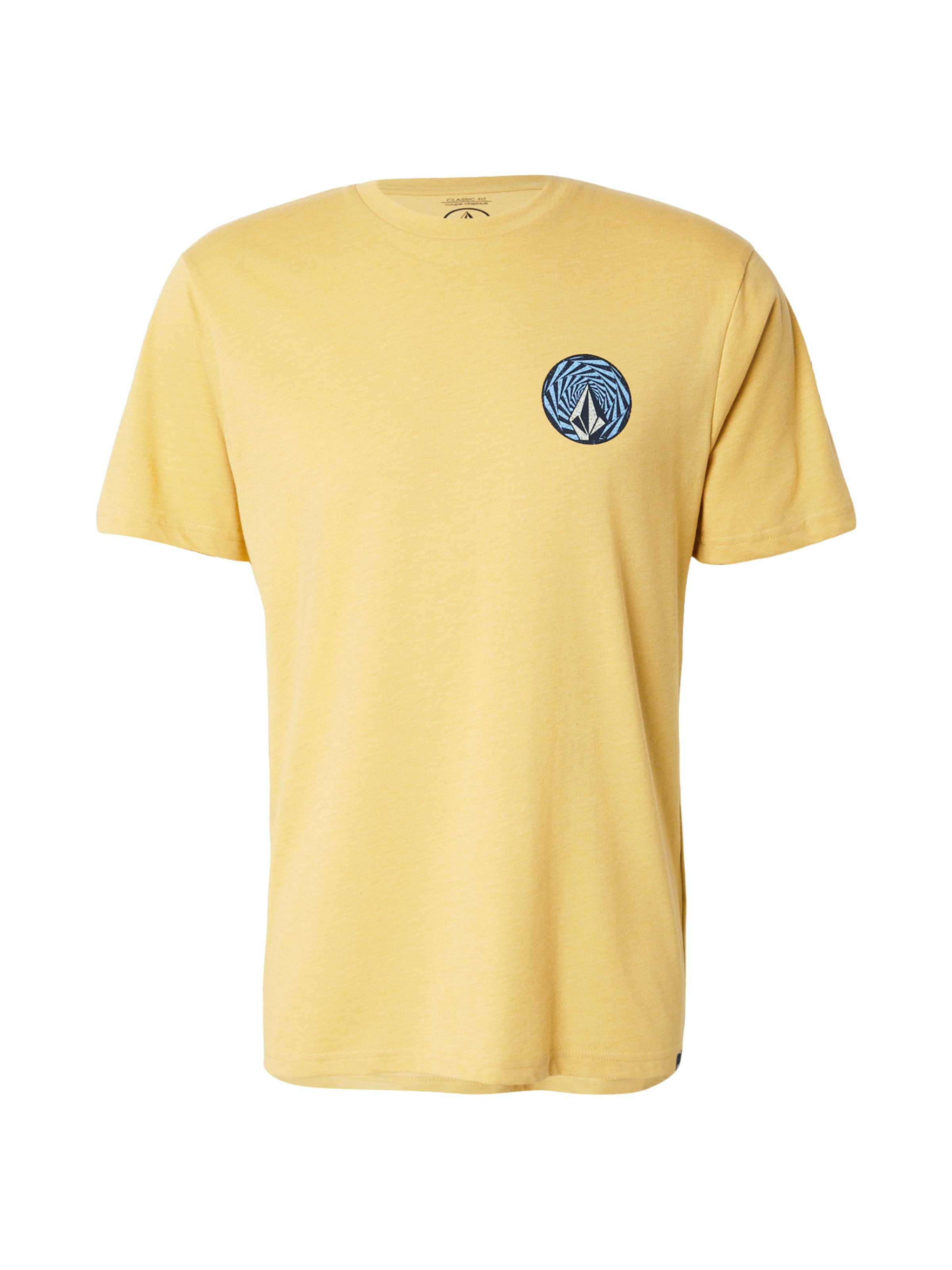 Volcom Shirt 'RINGSTONE' in S in Light blue / Lemon yellow / Black / natural white, Item view