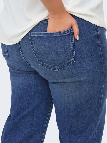 ONLY Carmakoma Laiad sääred Teksapüksid 'CARWILLY', värv sinine