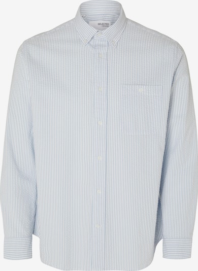 SELECTED HOMME Chemise 'REIL' en bleu clair / blanc, Vue avec produit