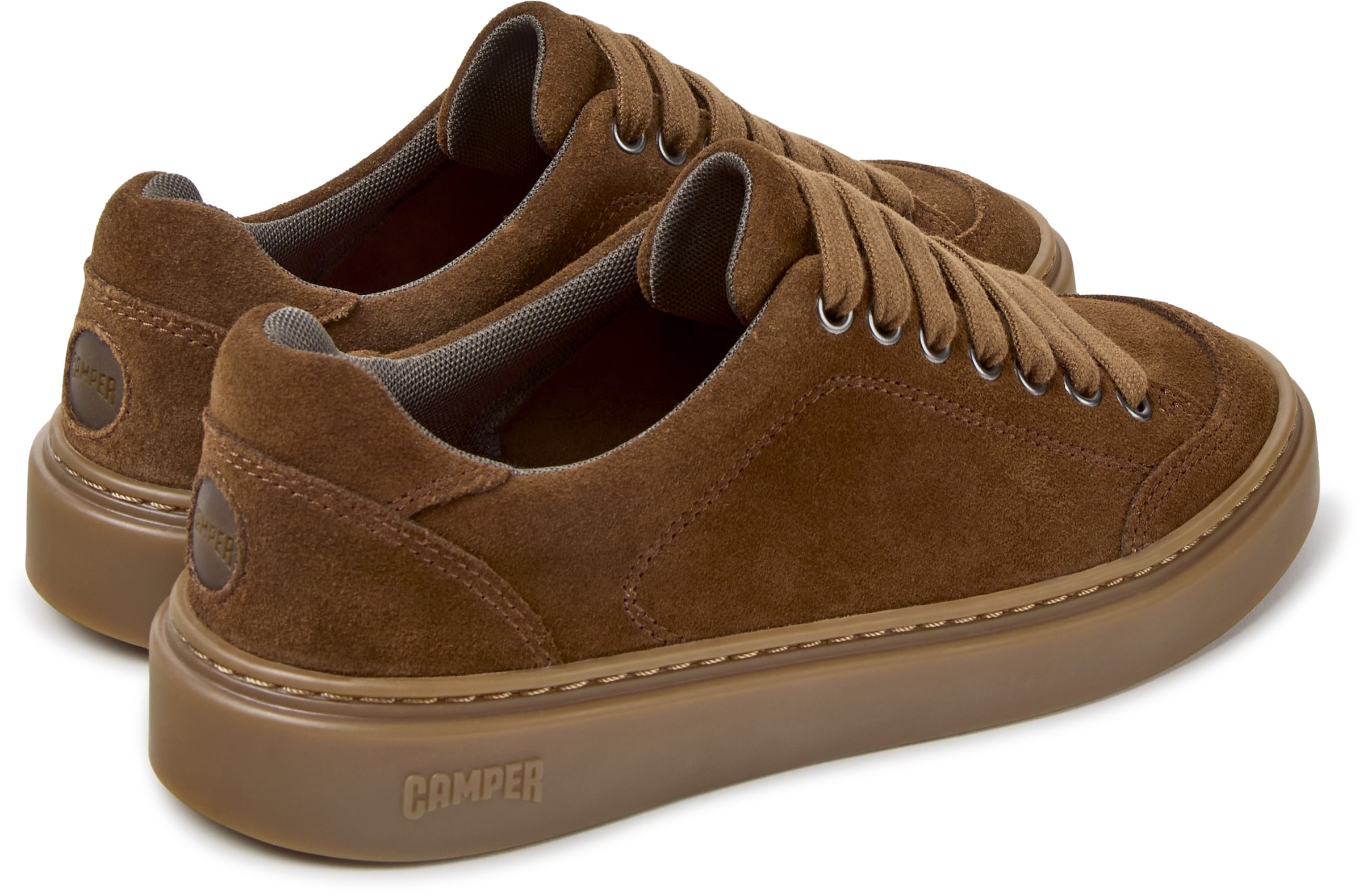 CAMPER Platform trainers 'Runner Twentyfive' in Brown